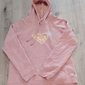 Roxy Blush Hoodie with Pastel Accents